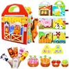 Zyluniy Busy Board Montessori 15 in 1 con Libro Interattivo - Quiet Book Sensoriale Educativo in Feltro per Bambini 1-3 Anni | Giochi Motricità Fine | Regalo Unisex per Ragazze e Ragazzi