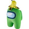 Among Us Peluche Huggable Serie 2 Verde Con Banana Altezza 30cm