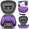 sisma Custodia rigida Compatibile con Controller Wireless DualSense PS5,Custodia da viaggio per riporre e proteggere Controller senza fili PlayStation 5 - Viola
