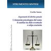 LED Edizioni Universitarie Argomenti di diritto penale. L'elemento psicologico del reato: il confine tra dolo eventuale e colpa cosciente. Con QR Code per sitografia