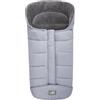 LAT LEE AND TOWN LAT Universale Sacco Termico Invernale per Passeggino, Impermeabile e Antivento Coprigambe Passeggino Universale (A, Grigio)