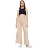 Trendyol Beige Knit Knit Pants, Boxer Bambino da Donna, Beige, XS