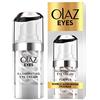 Olay Olaz Eyes Illuminating Crema Illuminante Contorno Occhi, Riduce Istantaneamente le Occhiaie, con Niacinamide e Collagene, 15 ml