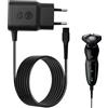 Atshld Caricabatterie 15V per Philips HQ8505 Serie 5000 7000 9000 MG7720 QP6550 QP6530 BG5020 HC3518 BT5509 QC5115 Rasoio Elettrico Tagliacapelli Regolabarba Uomo OneBlade Pro Adattatore di Ricarica