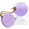 FOREO LUNA 4 body, spazzola corpo massaggiante, Dispositivo detergente ed esfoliante corpo, Scrub corpo per peli incarniti, Trattamento per linfodrenaggio, Ricaricabile con USB, Evergreen