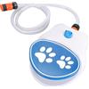 Greensen Fontana per Cani, Distributore d'Acqua con Irrigatore per Cani di Piccola, Media e Grande Taglia, Fontanella da Esterno, con Set di Valvole in Rame di Aggiornamento