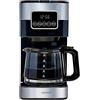 alpina Macchina Caffè Americano - Macchina da Caffè 1.5L/ 12 Tazze di Caffè Filtro - Macchina da Caffè con Display Digitale, Timer e Piastra Riscaldante - Intensità del Caffè Regolabile - Nero