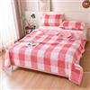 Surwin Copriletto Trapuntato a Quadri Vintage per Estivo Primaverile, Trapunta in Microfibra Morbido Leggera Trapuntino Multiuso per Letto Singolo, Letto Matrimoniale (Rosa2,200x230cm)