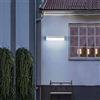 VR VETRINEINRETE Vetrineinrete® Applique lampada led per esterno 12 watt plafoniera per balconi terrazzi bianca luce bianca fredda 65000k calda 3000k naturale 4000k IP65 (Luce bianca fredda 6500K)