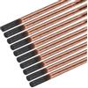 PATIKIL 20pz 6mmx305mm (1/4x12) Aste per Scriccatura Ad Arco di Carbonio Aste per Elettrodi per Scriccatura Rivestite in Grafite di Rame per Saldatura
