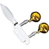 DONGKER Luce a LED per Canna da Pesca con Campanelli, 5 Pezzi Bastoncini Luminosi da Pesca, Luci Notturna di Indicatore di Abboccata per Canna da Pesce, Accessori per Attrezzatura