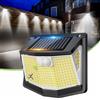 CZHHMART 248 LED Luci LED Solare Esterno Giardino Luce Esterne con Pannello Solari con Sensore da Movimento 3 Modos 270° Illuminazione Lampada Solare da Esterni IP65 Impermeabile