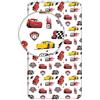 Jerry Fabrics F - Lenzuolo con angoli - Cars - Bianco - 1 pezzo - Bambino - 1 persona - Angoli elastici - 90 x 200 cm - 100% cotone