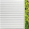 DARUITE Pellicola per Vetri Finestre Motivo a Strisce 30x120cm, Decorative Pellicola Adesiva per Vetri Elettrostatica Satinata Anti-UV Opaco Pellicola Privacy Finestre per Casa Ufficio