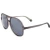 POLAROID PLD 6217/S Occhiali da Sole, Grigio Opaco, 57 Unisex-Adulto