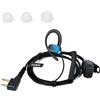 HYSHIKRA Cuffie Walkie Talkie, Auricolare compatibile con G6 G7 / PRO G9 / PRO G12 GXT250 GXT550 GXT650 LXT80 (blu G, 1)