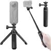 REYGEAK 40 cm Selfie Stick Treppiede per GoPro, mini treppiede 2 in 1 per DJI Osmo Pocket 3, GoPro Hero 13/12/11/10/9/Max, Osmo Action 5 Pro/4, Insta-360 X5/X4