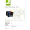 Q-CONNECT Cartuccia Q-Connect rigenerata Epson 604XL (C13T10H64010) nero/ciano/magenta/giallo - KF14244