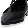 Gioia A. Ballerine Mary Jane in pelle lucida con tacco 2cm