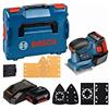 Bosch Professional 06019D0201 Levigatrice Orbitale, Blu