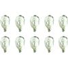 CARALL 10 Pezzi Lampadine Alogene T20 W21/5W 7443 12V 21/5W, Ricambi Lampade 12V Per Auto e Moto