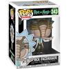 Funko And Morty-Rick Facehuggher Figurina, Multicolore, 28455, Esclusivo Amazon