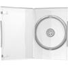 MediaRange Custodia CLEAR Singola Slim 7mm in plastica per DVD o CD custodie Singole BOX29