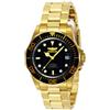 Invicta Pro Diver Orologio da Uomo in acciaio inossidabile con movimento Automatico - 40mm, Oro/Nero