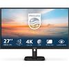 PHILIPS 27E1N1800A/00 Monitor Curvo, 27 ", WQXGA+, 3840 x 2160 Pixel, tempo di risposta 4 ms, refresh rate 60 Hz