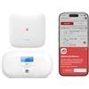 X-Sense Rilevatore di Monossido di Carbonio, sensore di CO a lunga durata 10 anni, intelligente con App e notifiche istantanee, allarme compatibile con stazione base SBS50, XC0C-MR11