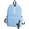 FANDARE Unisex Zaini Casual Zainetto Ragazzi Ragazze Zaino Scuola Borsa da scuola Uomo Donna Adolescente Zaini da viaggio Universita Borse a Zaino Casuale Daypack Poliestere Azzurro