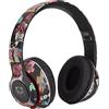 CCYLEZ Cuffie Wireless Bluetooth, Cuffie da Gioco HiFi LED, Cuffie Over-Ear, con Luci Colorate, Aggiornamento del Bluetooth 5.1, Suono Surround, per Musica/Giochi//Corsa