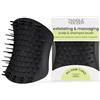 Tangle Teezer The Scalp Exfoliator & Massager - Esfolia e massaggia il cuoio capelluto, con o senza olio, anche sotto la doccia. Pulisce in profondita e rimuove cellule morte - Nero Onyx