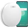 Aroha Smart Connect Rilevatore di Fumo WiFi - Batteria da 10 Anni, Sensore Fumo WiFi Con App Tuya & Smartlife - Allarme Anticendio