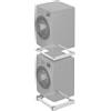 Meliconi OUTLET - Base per Lavatrice con Ruote (Base Wash Evo) + Kit Sovrapposizione per Asciugatrice (Torre Style) Moving Tower - 656147 - Ricondizionato