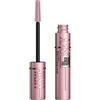 Maybelline New York Lash Sensational Sky High, mascara volumizzante e allungante, formula lavabile senza fiocchi infusa con estratto di bambù e fibre di bambù, 7,2 ml, tonalità: 01, nero