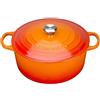 Le Creuset 24 cm - Cocotte Evolution Casseruola Rotonda In Ghisa