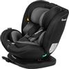 Lionelo Bastiaan i-Size Seggiolino Auto Evolutivo 4-in-1 per bambini 0-12 Anni (40-150 cm) ISOFIX e l'ultima Norma R129 Opzione Rivolto All'indietro, 21 Regolazioni, Girevole 360° Protezione Laterale