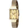 Invicta Angel Orologio da Donna in acciaio inossidabile con movimento Quarzo - 21mm, Oro