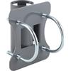 Eujgoov Staffa a Parete Forma U - Staffa Antenna Parabolica in Acciaio Inox 304 - Supporto Universale per Yacht/Tetto, Carico Max 30kg