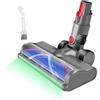 JNYLYFC Spazzola per aspirapolvere Dyson V12 Detect Slim V10 Digital Slim, accessori spazzola per pavimenti con luci a LED, ricambio spazzola di ricambio con azionamento diretto, attacco con sgancio rapido
