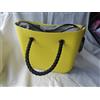 O bag MINI - Borsa Nuova Originale O bag col. Fresia Pied de Poule Manici Nero