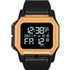NIXON Regulus A1180 - Black/Gold - 100m Water Resistant Men's Digital Sport Watch (46mm Watch Face, 29mm-24mm Pu/Rubber/Silicone Band)
