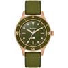 Bulova Orologio Analogico al Quarzo da Uomo con Cinturino in Silicone 98A324