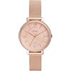 Fossil Orologio Jacqueline per donna, Movimento al quarzo a tre lancette con cinturino in acciaio inossidabile, Tono oro rosa