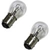 cyclingcolors Lampadina, BAY15D, 12V, 21/5W, Trasparente, Confezione da 2