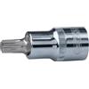 KS Tools 918.1628 1/2 Bussola p.viti Torx CHROMEplus T50