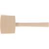 TOPEX Utensile per martello di legno, luppolo, legno di faggio, paletta di legno, topex, martello 500 grammi,