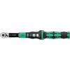 Wera Click-Torque Lock A 5 Chiave dinamometrica regolabile, funzione Torque Lock, cricchetto reversibile, serraggio destrorso, 2.5-25 Nm, 1/4 x 2.5-25 Nm
