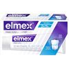 ELMEX - Dentifricio Smalto Clinical Expert - Cura smalto bianco - Protezione dello smalto e prevenzione delle carie - Fino a 3 tonalità più bianche - Confezione da 2 x 75 ml